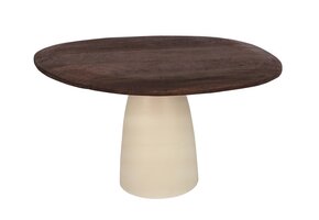 Brix - Eetkamertafel - Brix Marron 140 cm - Beige