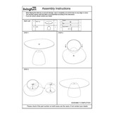 Brix - Salontafel - Brix Mylon 110 cm - Beige