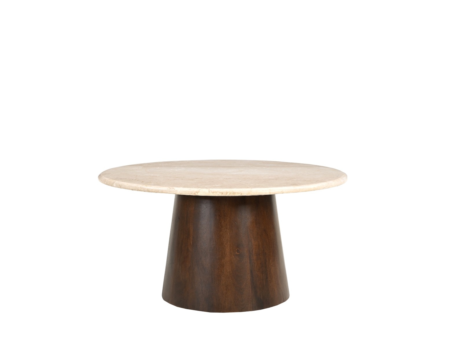 Brix - Salontafel - Brix Bottecino rond 75cm - Beige