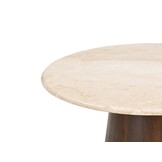 Brix - Salontafel - Brix Bottecino rond 75cm - Beige