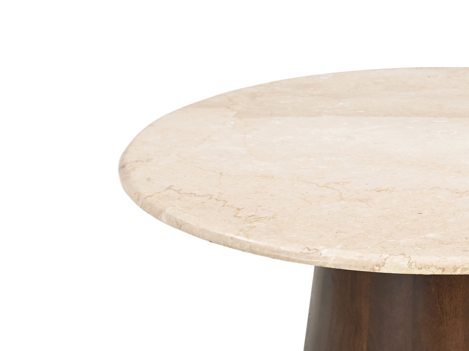 Brix - Salontafel - Brix Bottecino rond 75cm - Beige