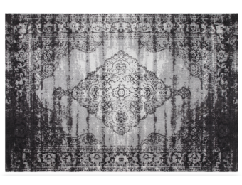 Brix - Vloerkleed Brix Kelly Vintage Black - 170x240 - Katoen