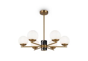 Maytoni - Hanglamp Marble - Messing - Ø67