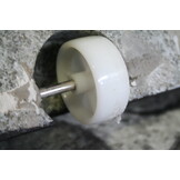 ZOMER-Sens-Line - Parasolfeet 30kg With Trolleysystem - Zwart