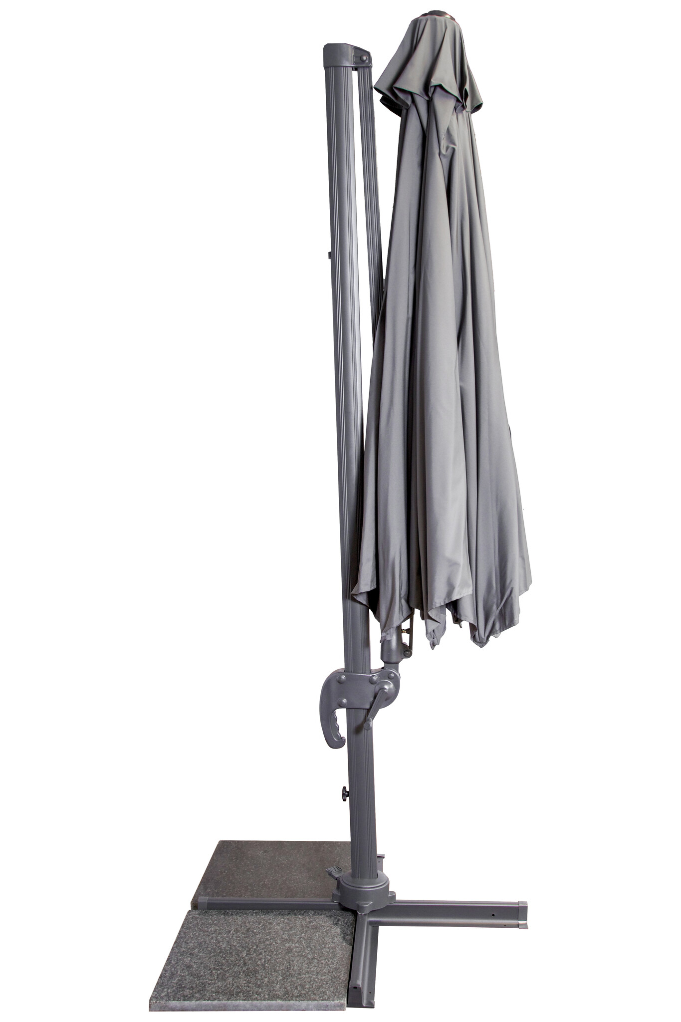 ZOMER-Sens-Line - Barbados Parasol - Ø3,5m - Grijs