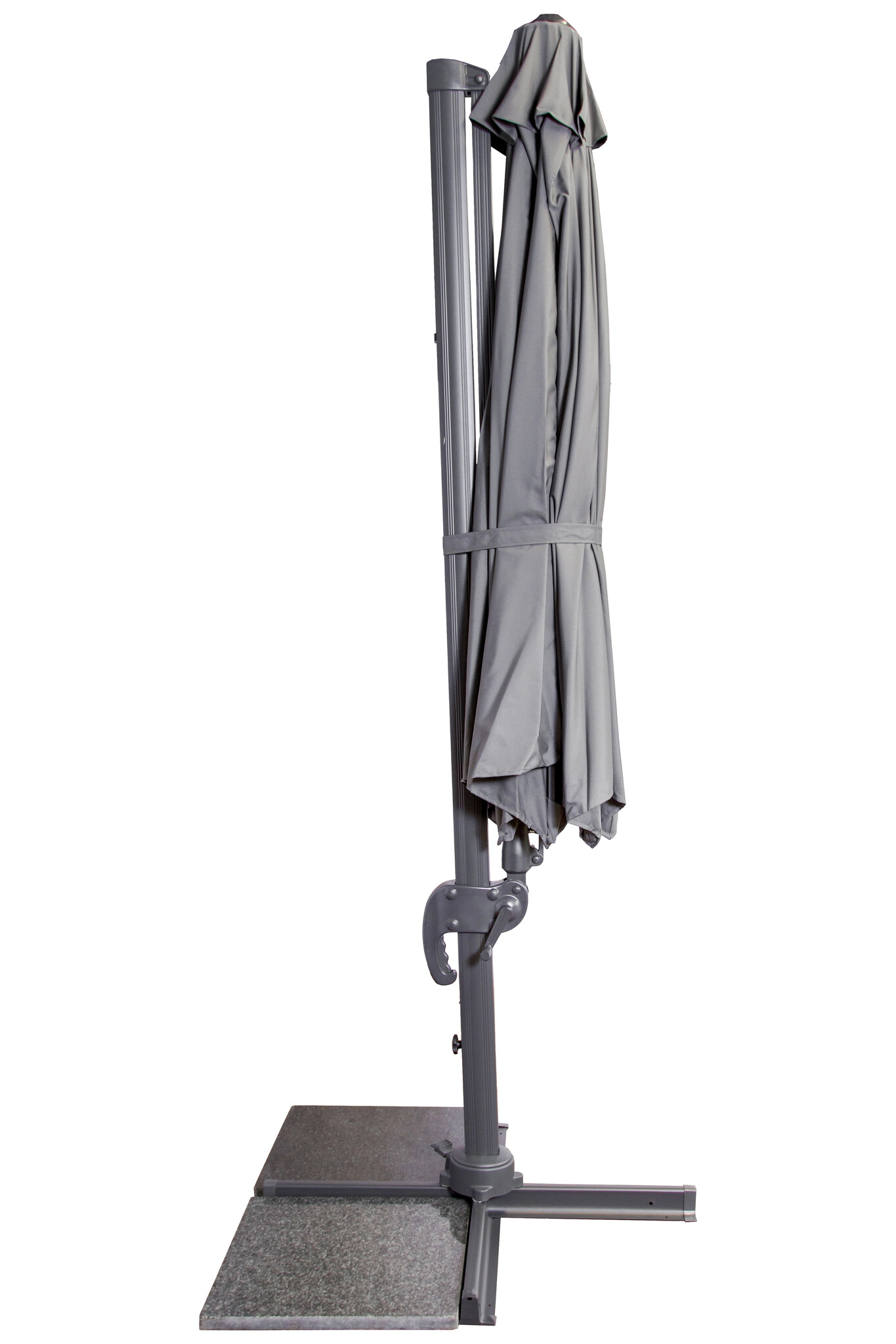 ZOMER-Sens-Line - Barbados Parasol - Ø3,5m - Grijs