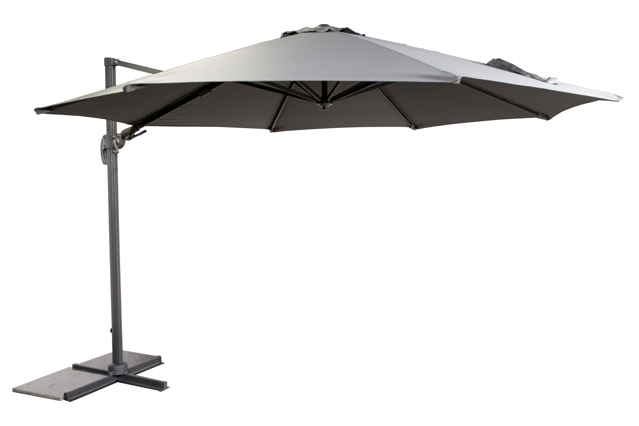 Sens-Line - Barbados Parasol - Ø3,5m - Grijs