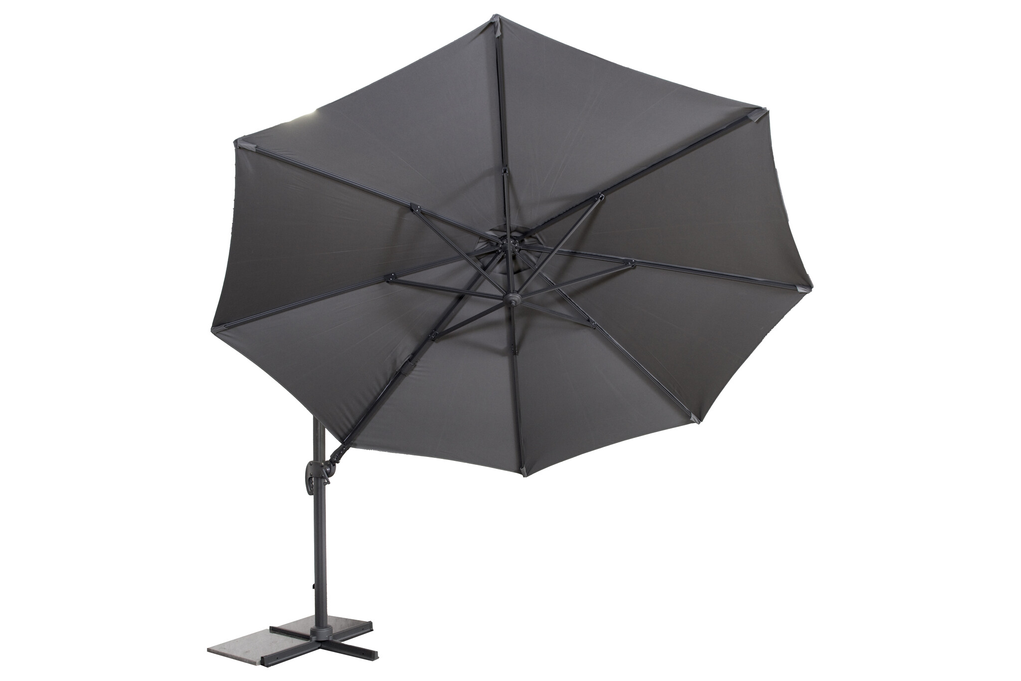 ZOMER-Sens-Line - Barbados Parasol - Ø3,5m - Grijs