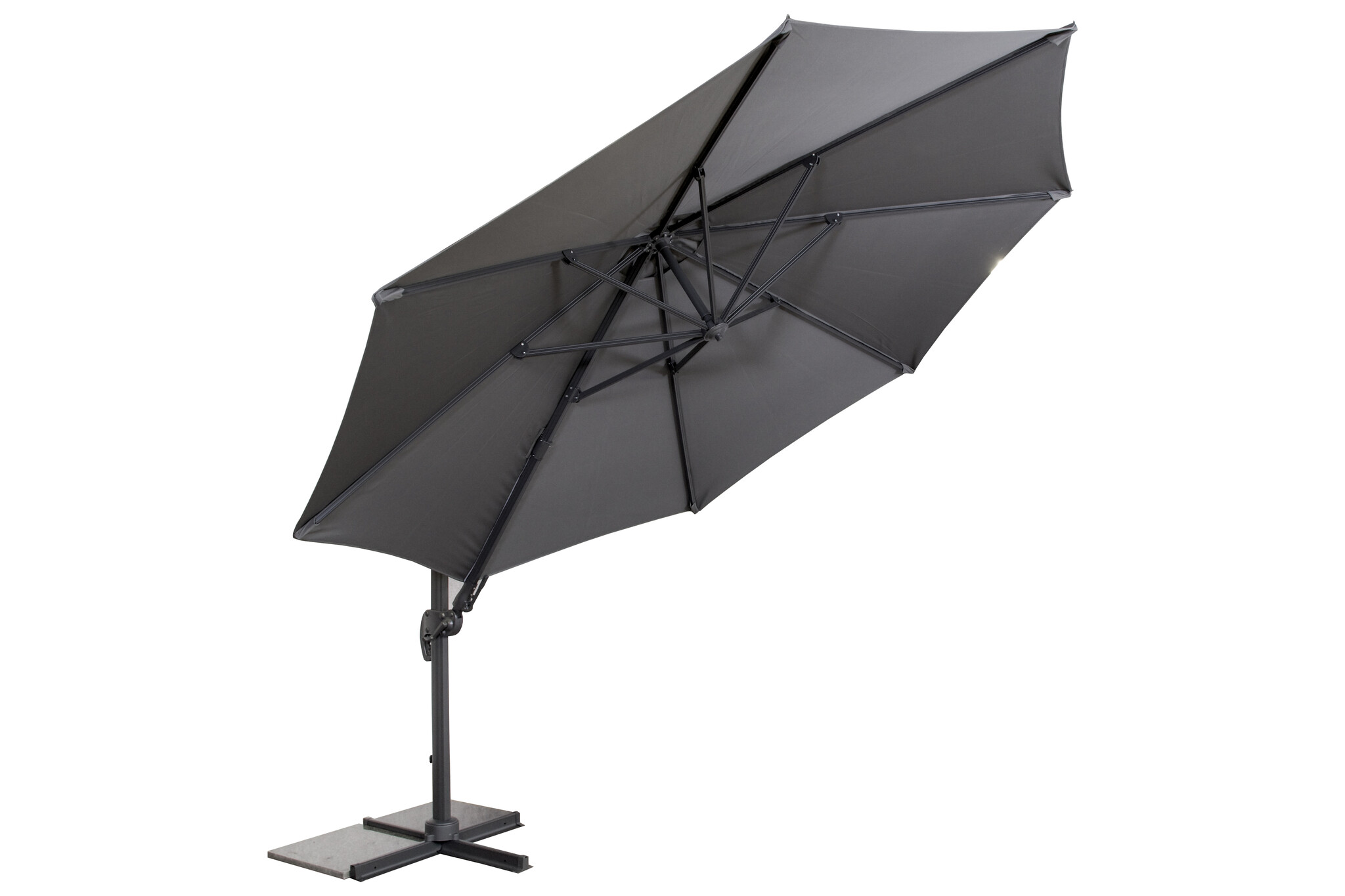 ZOMER-Sens-Line - Barbados Parasol - Ø3,5m - Grijs
