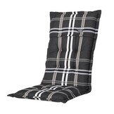 Madison -  Tuinstoelkussen Hoge Rug Nils taupe - Ca. 123x50 cm - Set van 4