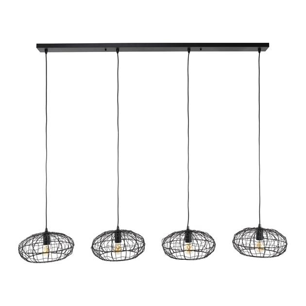 Hoyz - Hanglamp 4L Connect XL - Zwart bruin