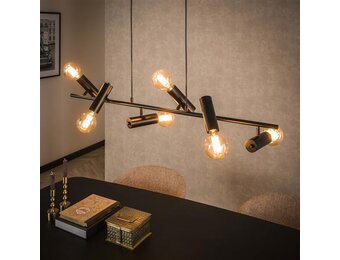 Hoyz - Hanglamp 6L Point - Donkergrijs