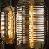 Hoyz - Hanglamp 3L Tub - Chromed Glass