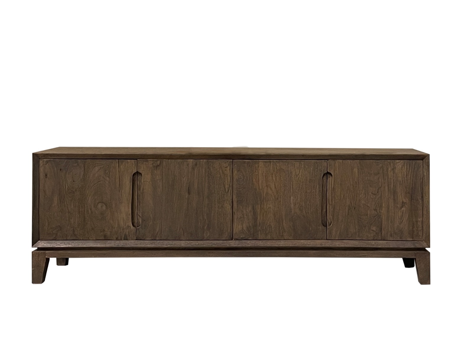 Livingfurn - TV meubel Cortez - 170x55x40 cm - Mangohout