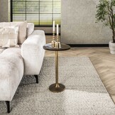 Hoyz Collection - Bijzettafel Eclipse L - Goud Antiek Finish