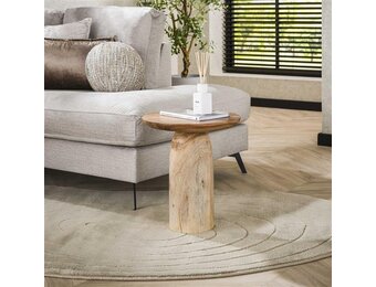 Hoyz Collection - Bijzettafel River Solid L - Massief Acacia Naturel