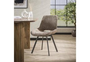 Hoyz Collection - Stoel Swivel - Rich Champagne - Set van 4