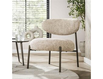 Hoyz Collection - Fauteuil Round - Tissee Cargo Zandkleur