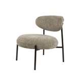Hoyz Collection - Fauteuil Round - Tissee Cargo Zandkleur