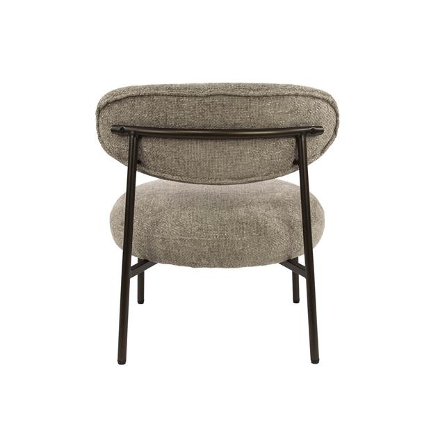Hoyz Collection - Fauteuil Round - Tissee Cargo Zandkleur