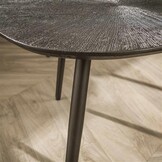 Hoyz Collection - Salontafel Brown Ray Metal Leaf - Brons Donkerbruin - Set van 2