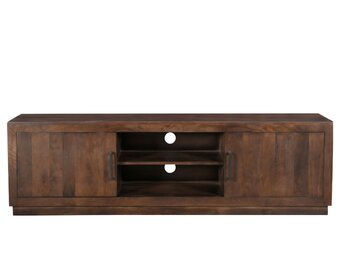 Livingfurn - TV Meubel Jaxx Brown 180cm - Mangohout