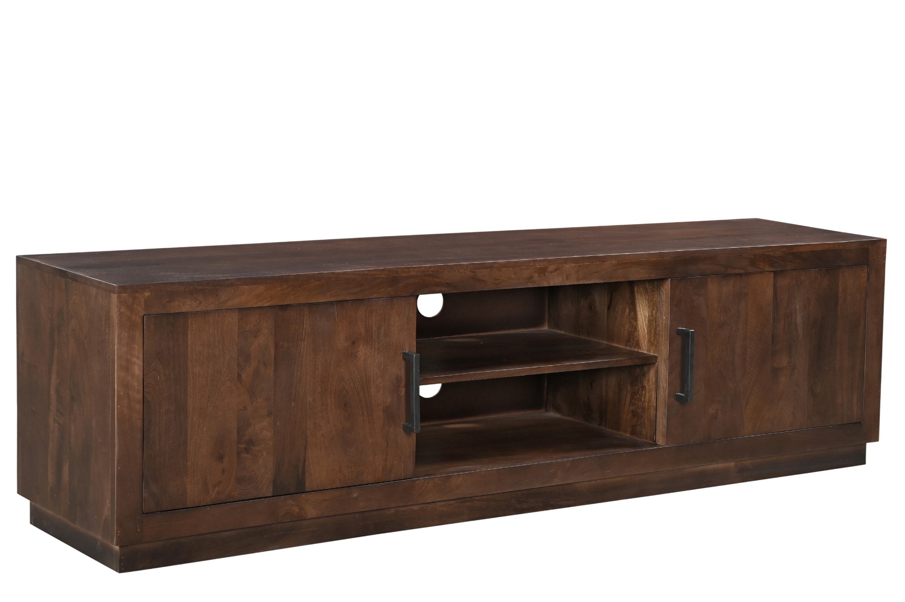 Livingfurn - TV Meubel Jaxx Brown 180cm - Mangohout