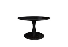 Brix - Salontafel Brix Vivian Zwart - 60x60x38cm - Mangohout