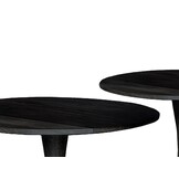 Brix - Salontafel Brix Vivian Zwart - 60x60x38cm - Mangohout