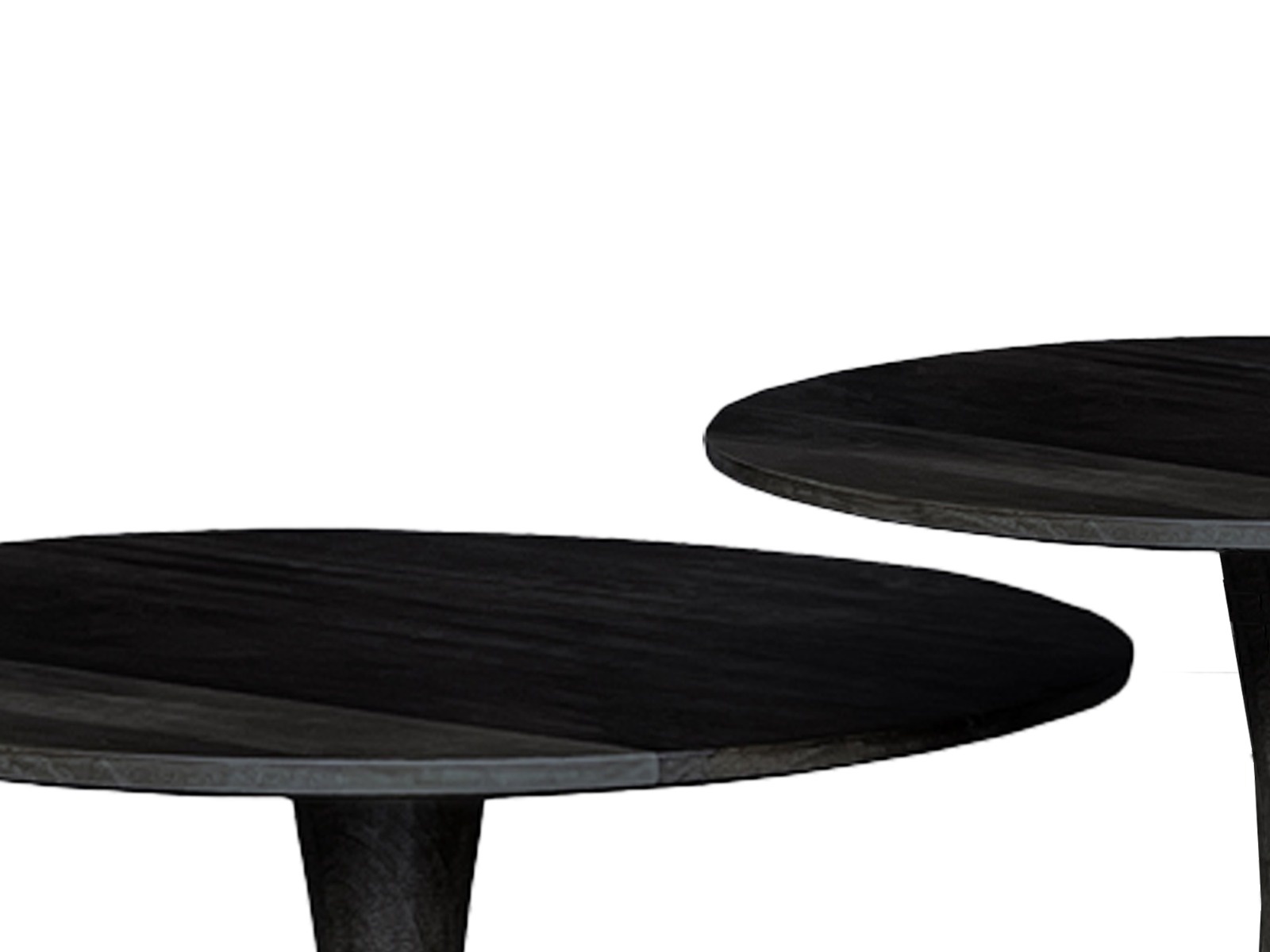 Brix - Salontafel Brix Vivian Zwart - 60x60x38cm - Mangohout