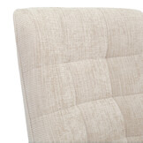 Livingfurn - Fauteuils Naomi Toffee - Beige - Stof