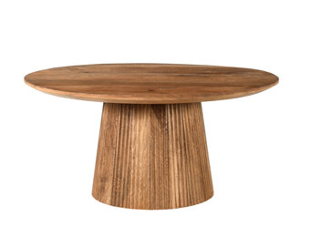 Livingfurn - Salontafel Salvator 80cm - Mangohout