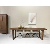 Livingfurn - Kabinetkast Cortez - 200x75x40 cm - Mangohout