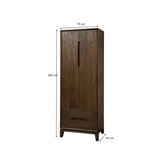 Livingfurn - Kabinetkast Cortez - 200x75x40 cm - Mangohout