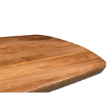 Livingfurn - Eetkamertafel Jesper Danish Oval 210cm - Mangohout