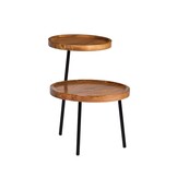 Brix - Bijzettafel Ruby - Mangohout - 45x45x60