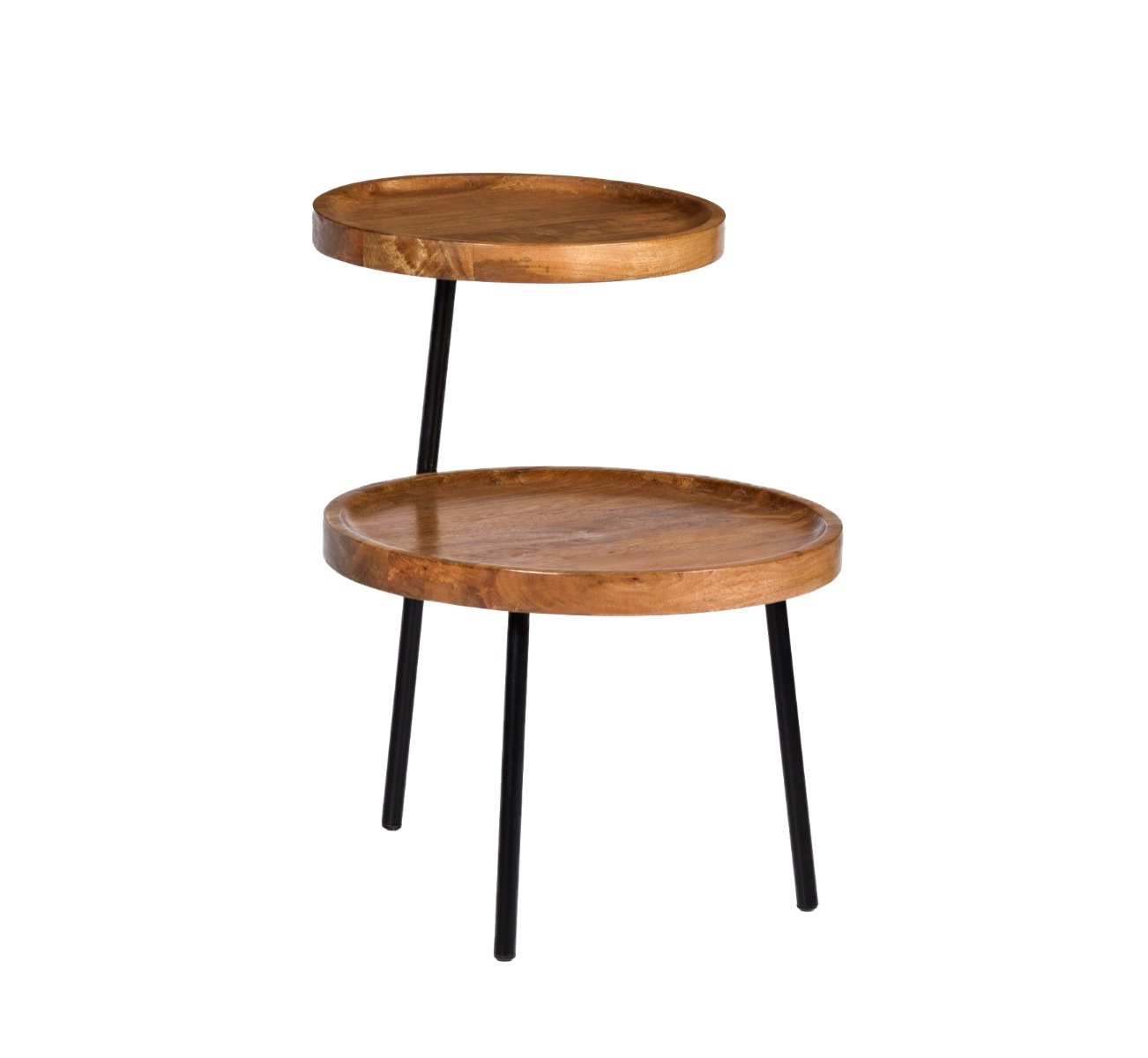 Brix - Bijzettafel Ruby - Mangohout - 45x45x60