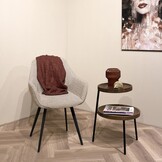 Brix - Bijzettafel Ruby - Mangohout - 45x45x60