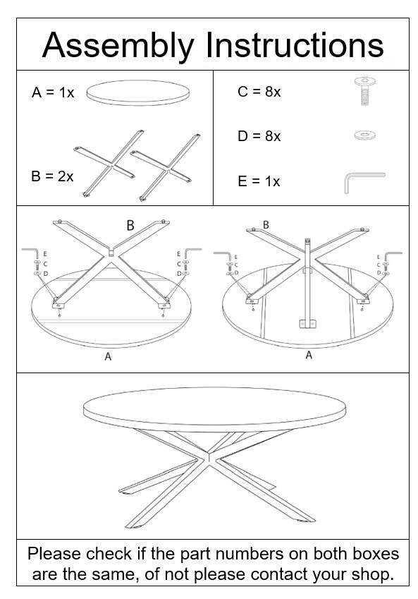 Livingfurn - Ronde Eetkamertafel Oslo - Acasia Hout  - 130