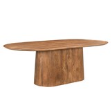 Livingfurn - Eetkamertafel Salvator 200cm - Mangohout
