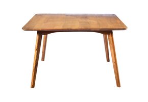 Livingfurn - Eetkamertafel Elias - 120cm -  Klassieke eettafel - Mangohout