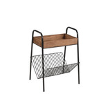 Brix - Bijzettafel Brix April - 40x45x62 - Mangohout