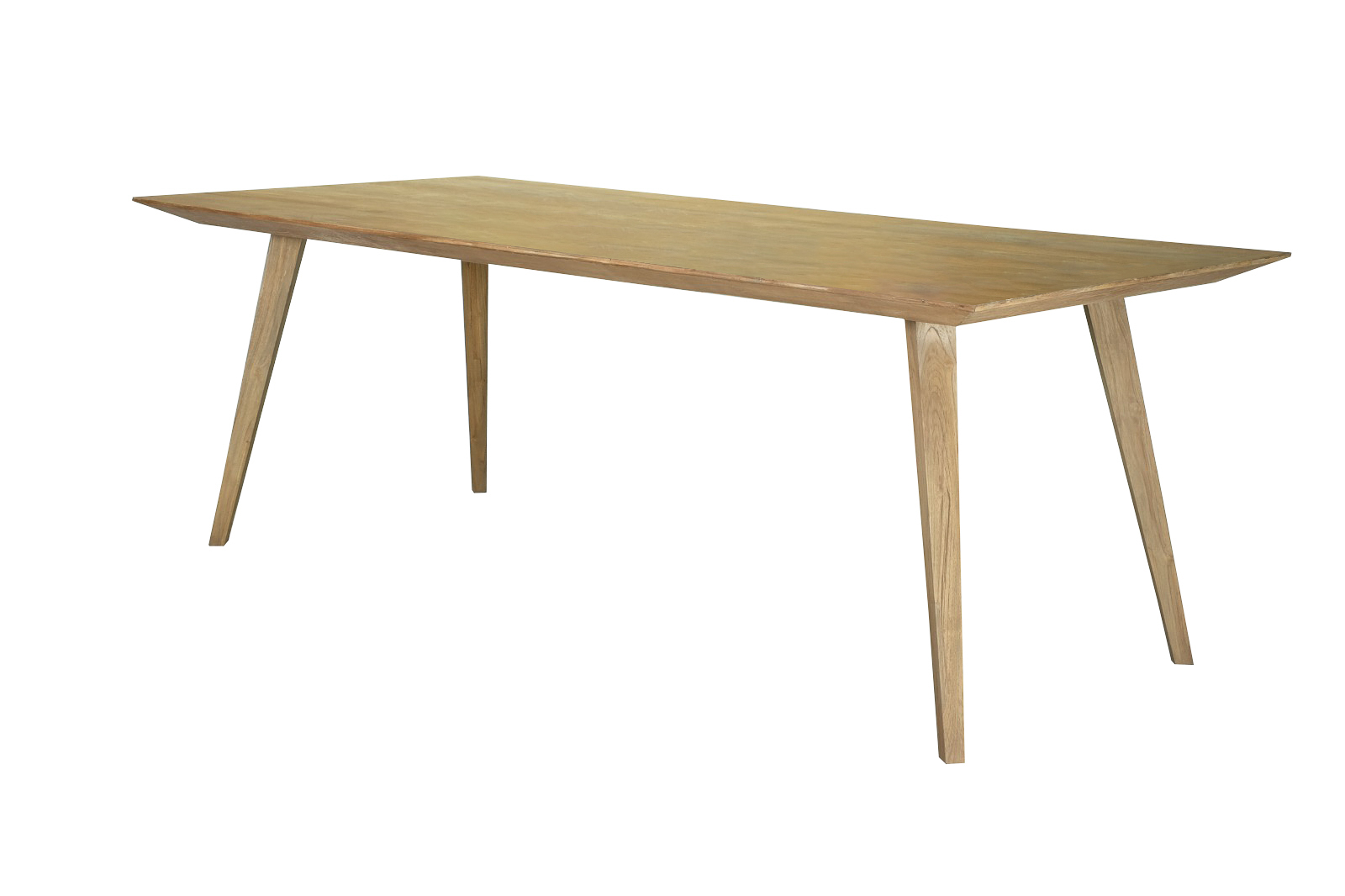 Livingfurn - Eetkamertafel Tomar 260cm - Teakhout