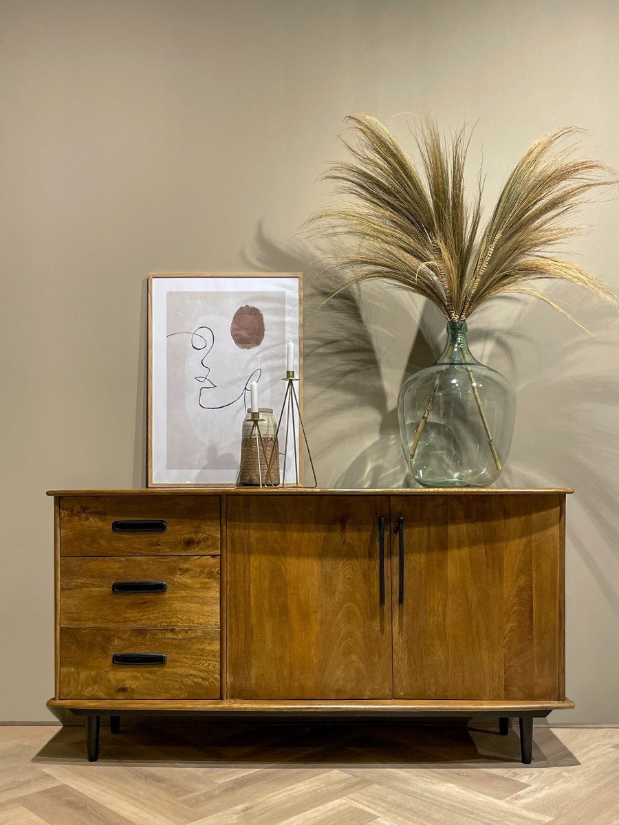 Livingfurn - Dressoir Elias 152cm - Mangohout