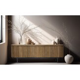 Livingfurn - TV-meubel - Lausanne Teakhout - 170cm