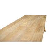 Livingfurn - Eetkamertafel Tomar 300cm - Teakhout