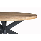 Brix - Eetkamertafel Ovaal - 210 cm - Mangohout - Bruin