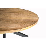 Brix - Eetkamertafel Ovaal - 210 cm - Mangohout - Bruin