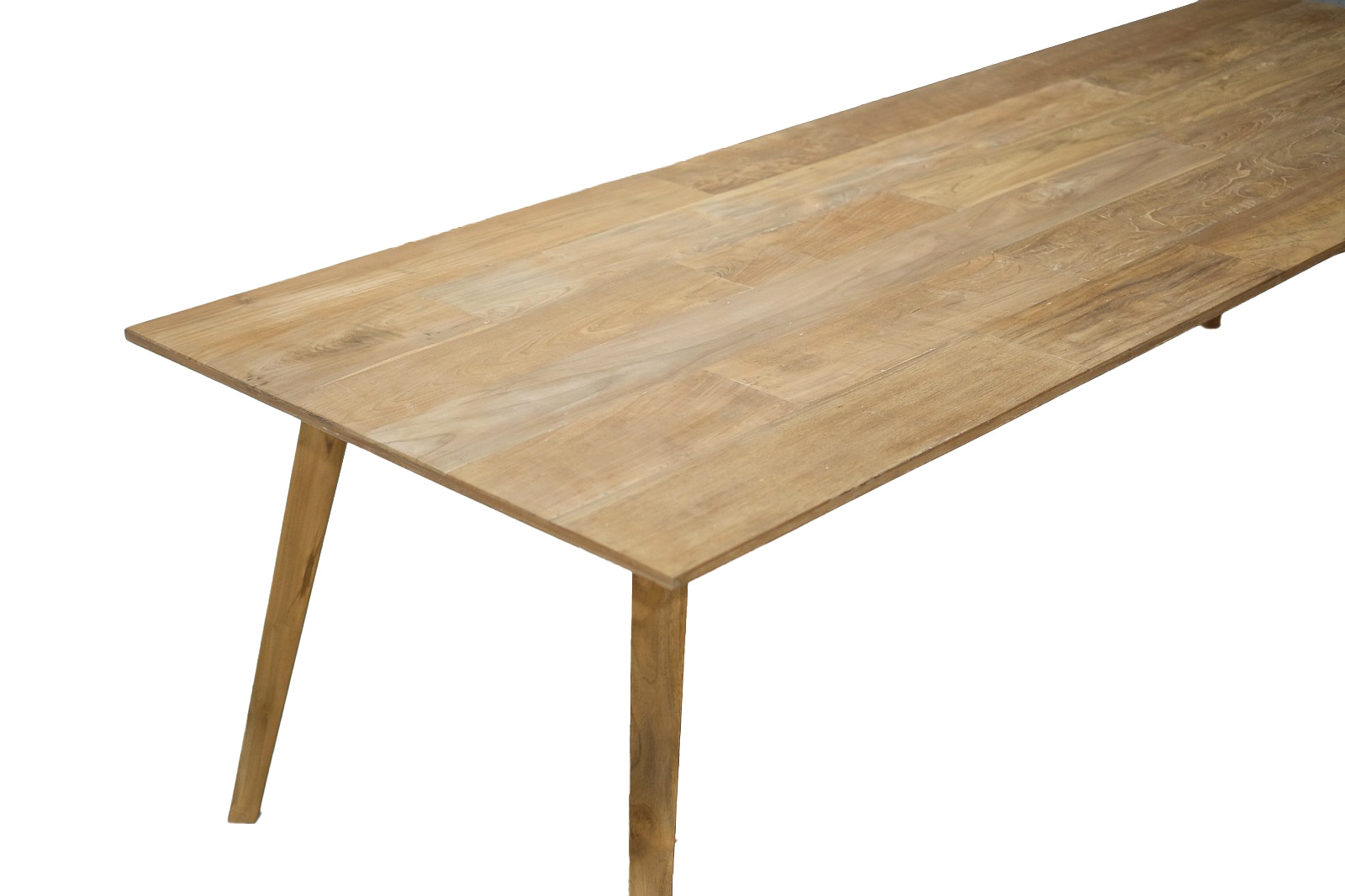 Livingfurn - Eetkamertafel Tomar 220cm - Teakhout