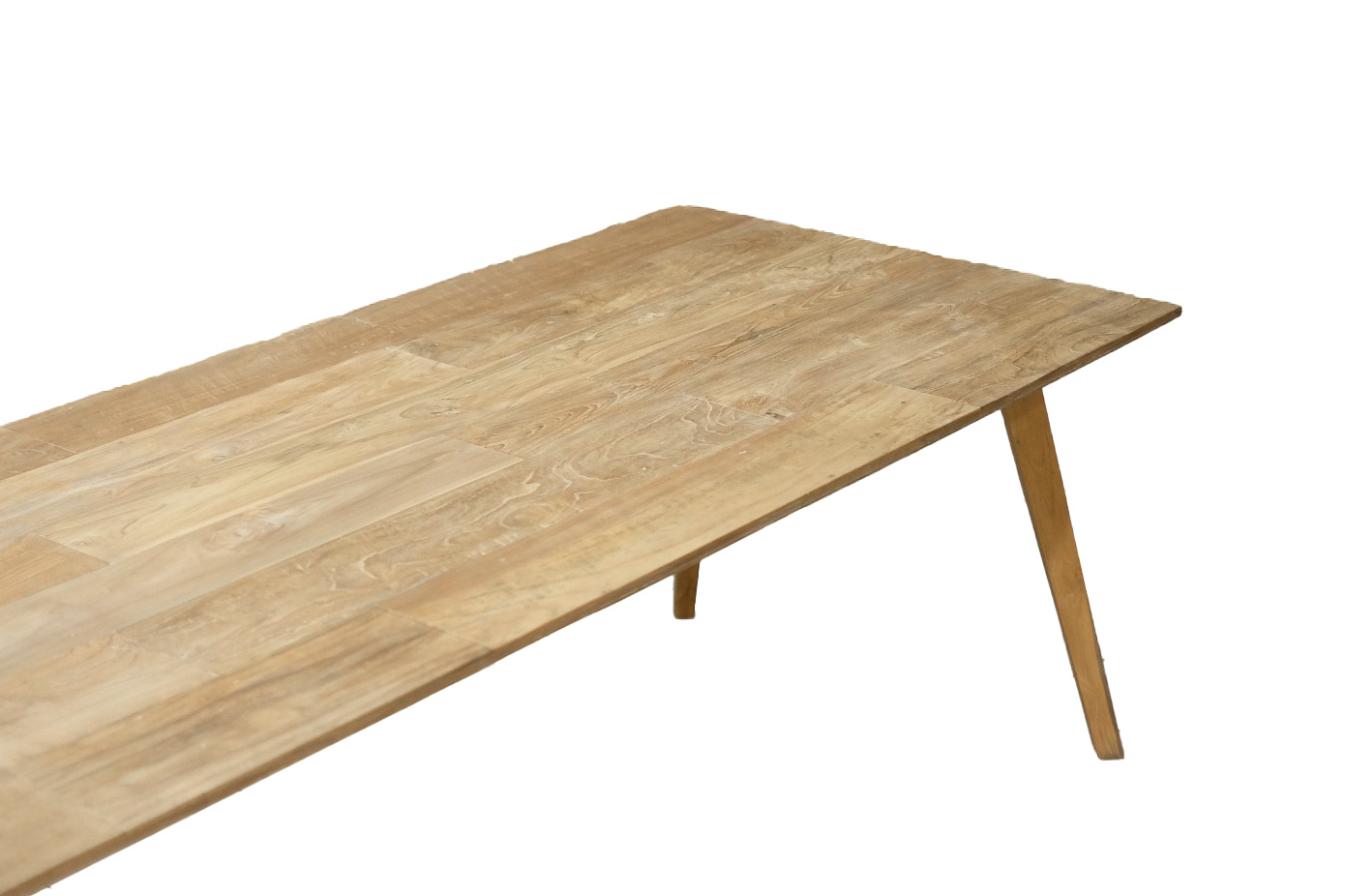 Livingfurn - Eetkamertafel Tomar 220cm - Teakhout